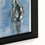 Expressionist Art - Self-Portrait in Moonlight