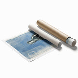 Expressionist Art - Self-Portrait in Moonlight