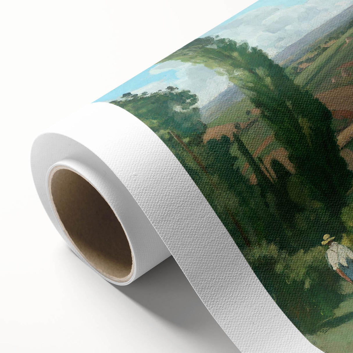 Impressionist Landscape - Les Pâtis, Pontoise by Camille Pissarro Print