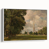 Romanticism Art: Salisbury Cathedral - Classic Landscape by John Constable