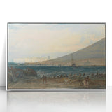 Romanticism Art: Margate Beach Scene - Classic Coastal Landscape