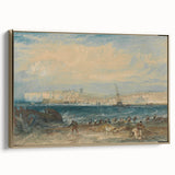 Romanticism Art: Margate Beach Scene - Classic Coastal Landscape