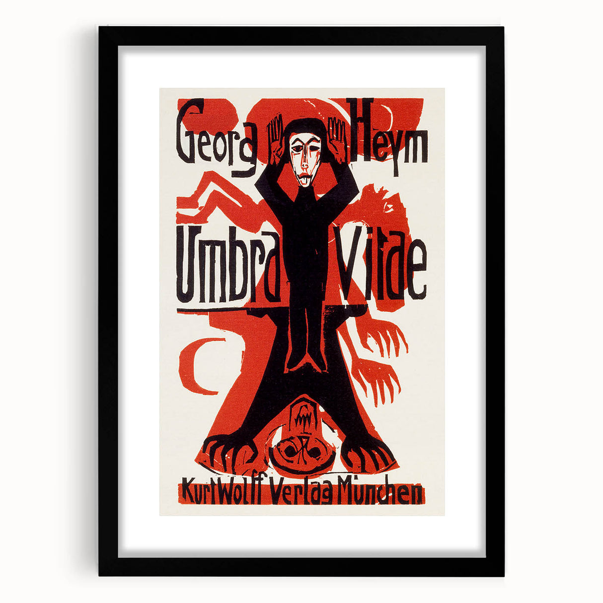 Expressionism Wall Art - Shadow of Life by Ernst Ludwig Kirchner