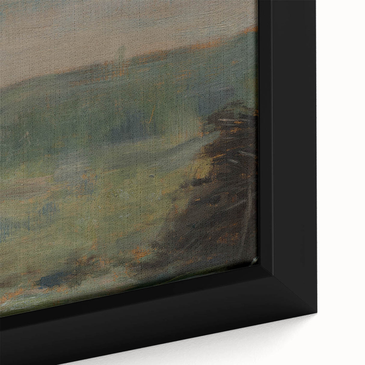 Impressionist Landscape - Saint-Ouen by Georges Seurat Print