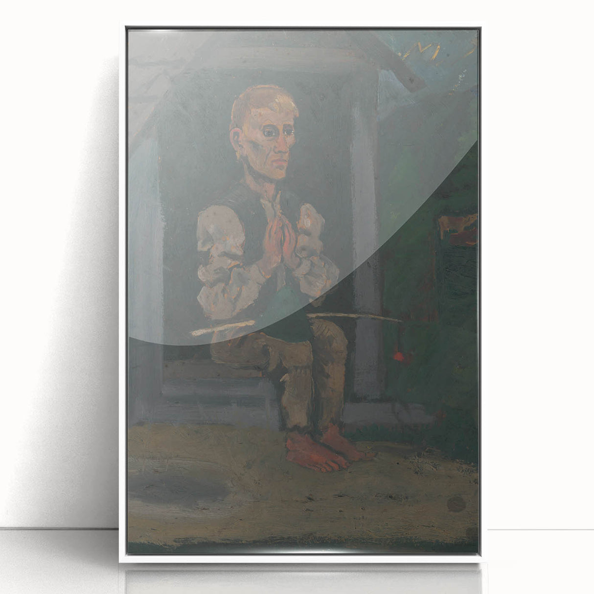 Expressionist Art - Shepherds by Arnold Peter Weisz-Kubínčan