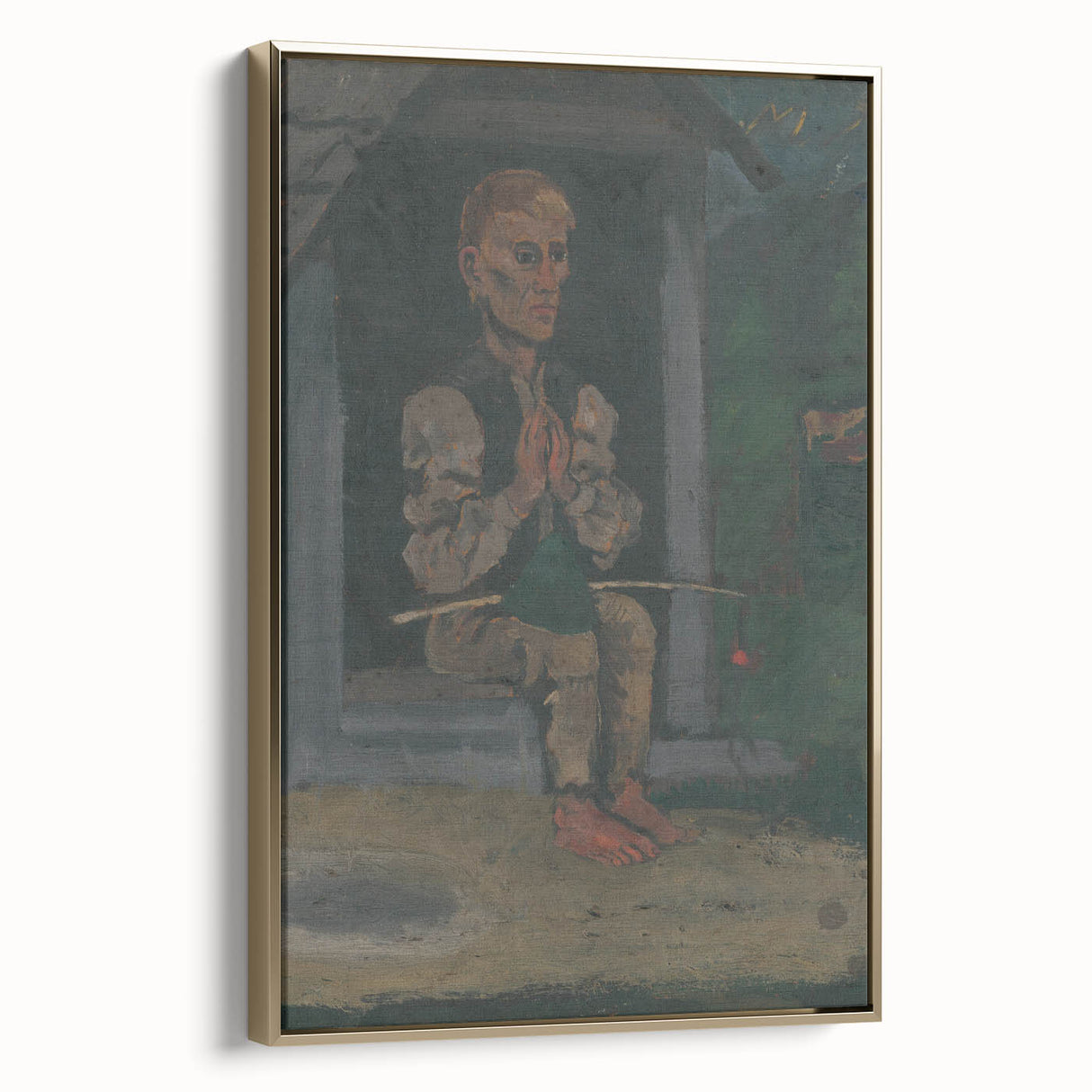 Expressionist Art - Shepherds by Arnold Peter Weisz-Kubínčan