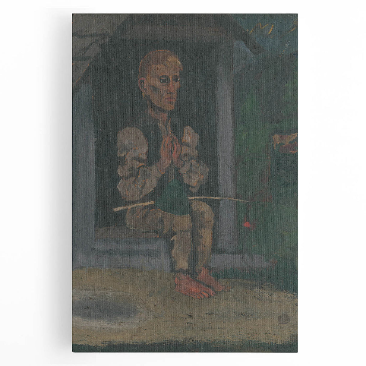 Expressionist Art - Shepherds by Arnold Peter Weisz-Kubínčan