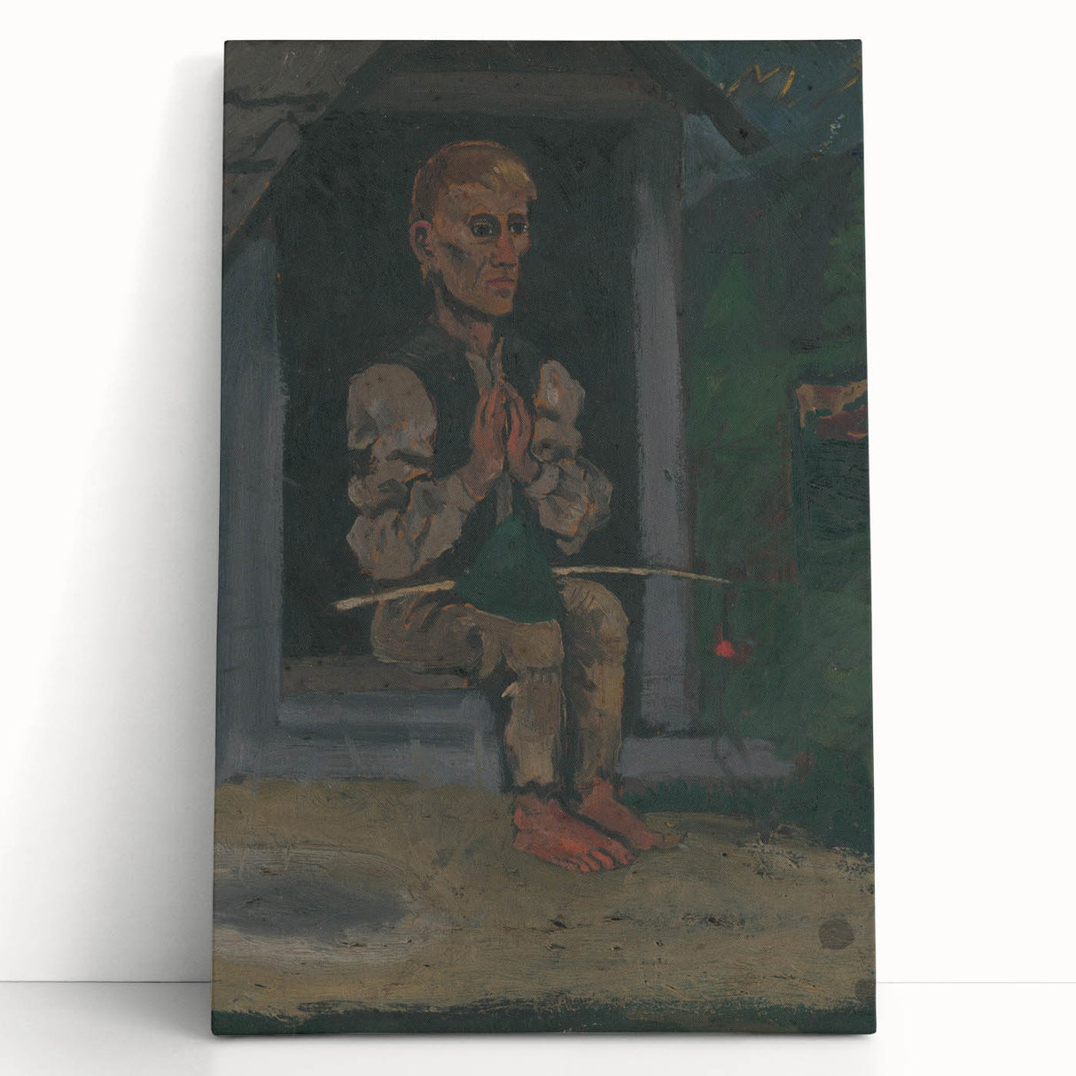 Expressionist Art - Shepherds by Arnold Peter Weisz-Kubínčan