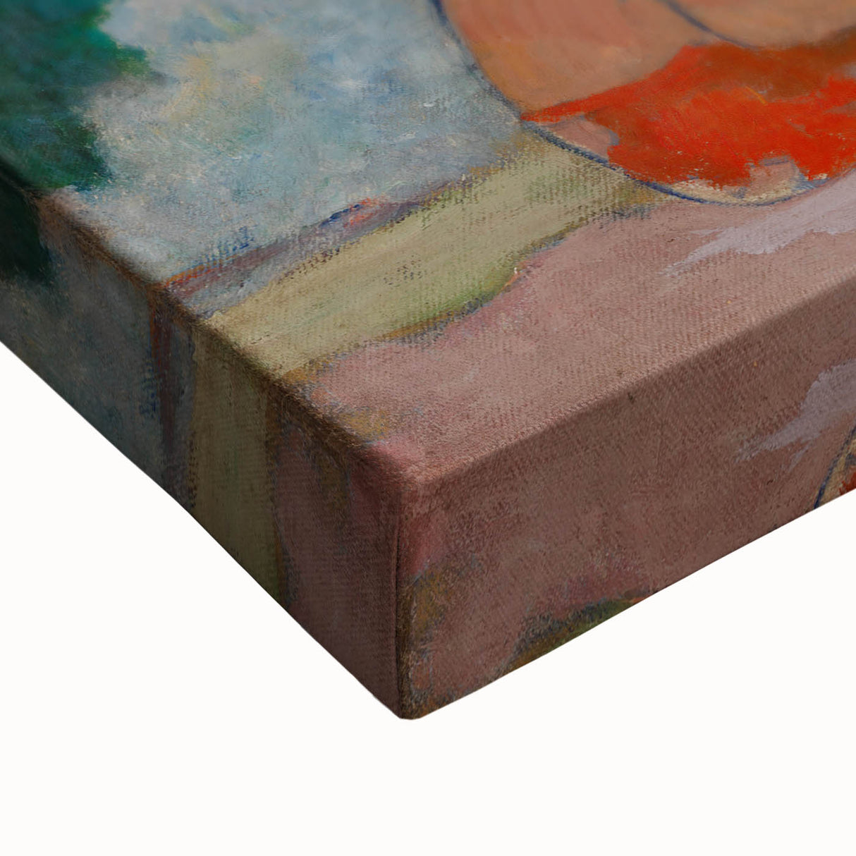 Tahitian Landscape Wall Art - Gauguin’s Mahana Maa, Exotic Impressionist Print