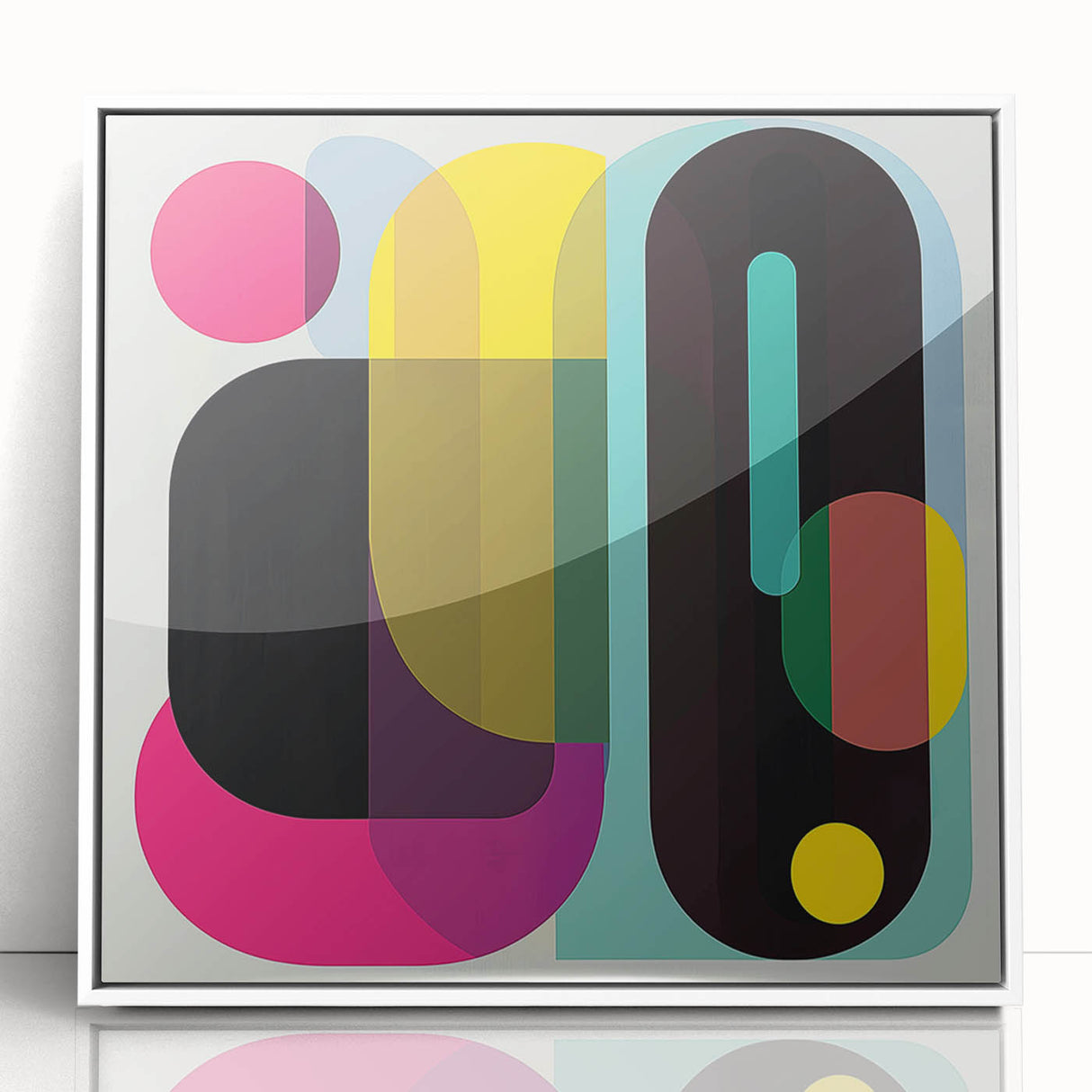 Modern Abstract Wall Art – Large Contemporary Canvas & Framed Print