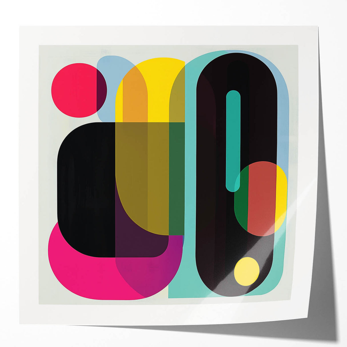 Modern Abstract Wall Art – Large Contemporary Canvas & Framed Print
