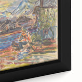 Expressionist Art - Slovak Family by Arnold Peter Weisz-Kubínčan