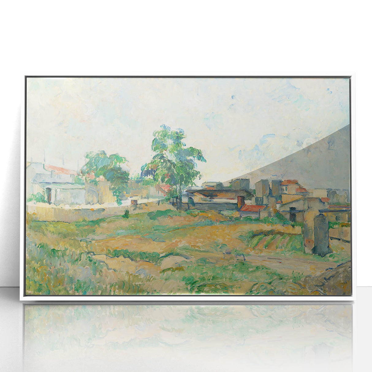 Impressionist Landscape - Near Paris by Paul Cézanne Print