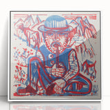 Expressionist Art - Smoking Peasant by Ernst Ludwig Kirchner