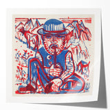 Expressionist Art - Smoking Peasant by Ernst Ludwig Kirchner