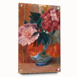 Modern Wall Art - Vibrant Floral Still Life of Tulips and Peonies for Decor