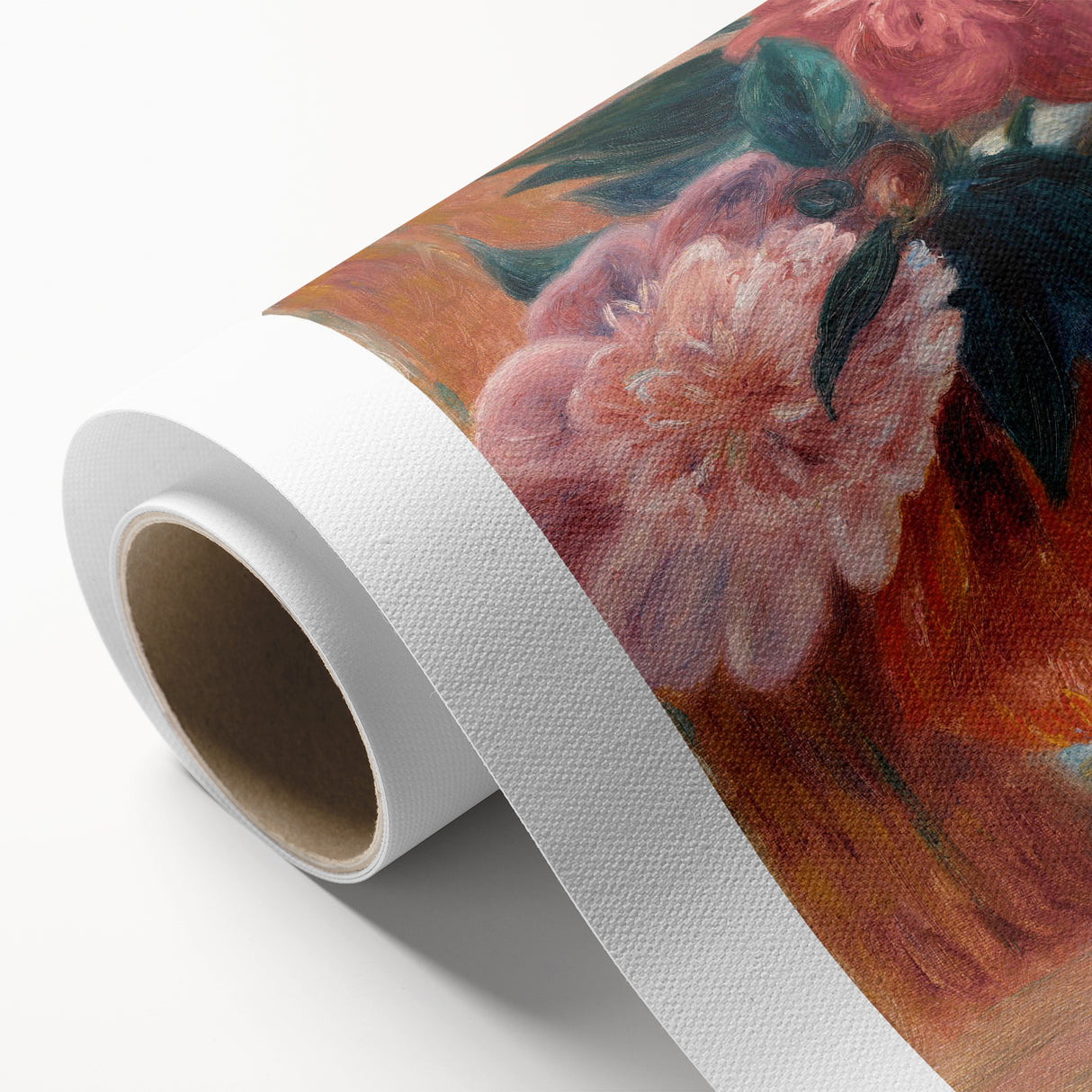 Modern Wall Art - Vibrant Floral Still Life of Tulips and Peonies for Decor