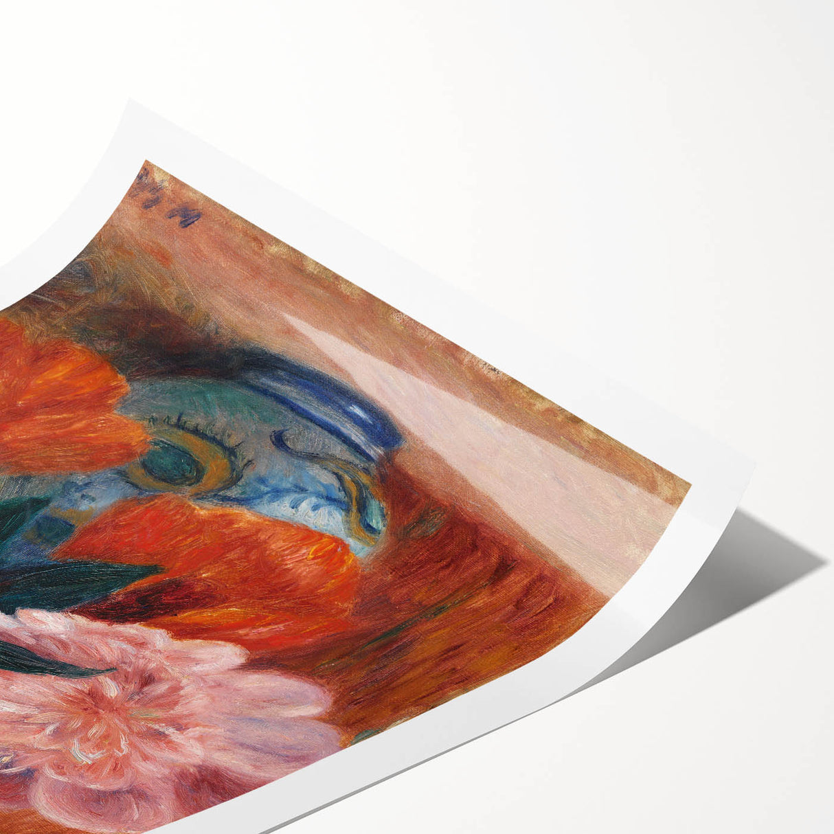 Modern Wall Art - Vibrant Floral Still Life of Tulips and Peonies for Decor