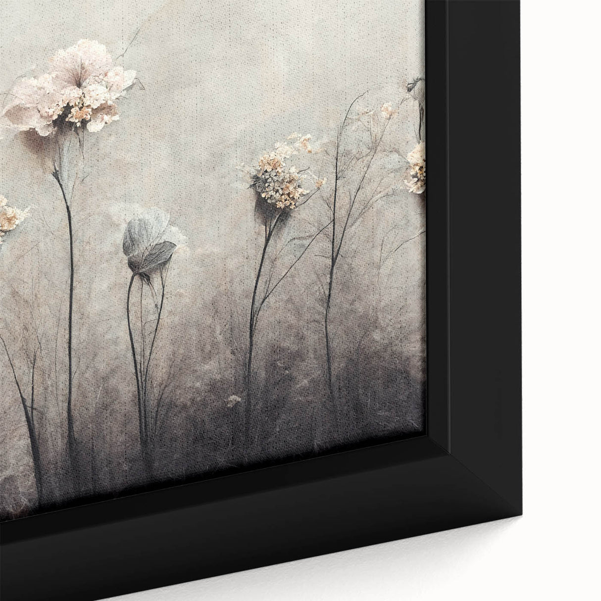 Contemporary Floral Wall Art – Large Canvas & Framed Print