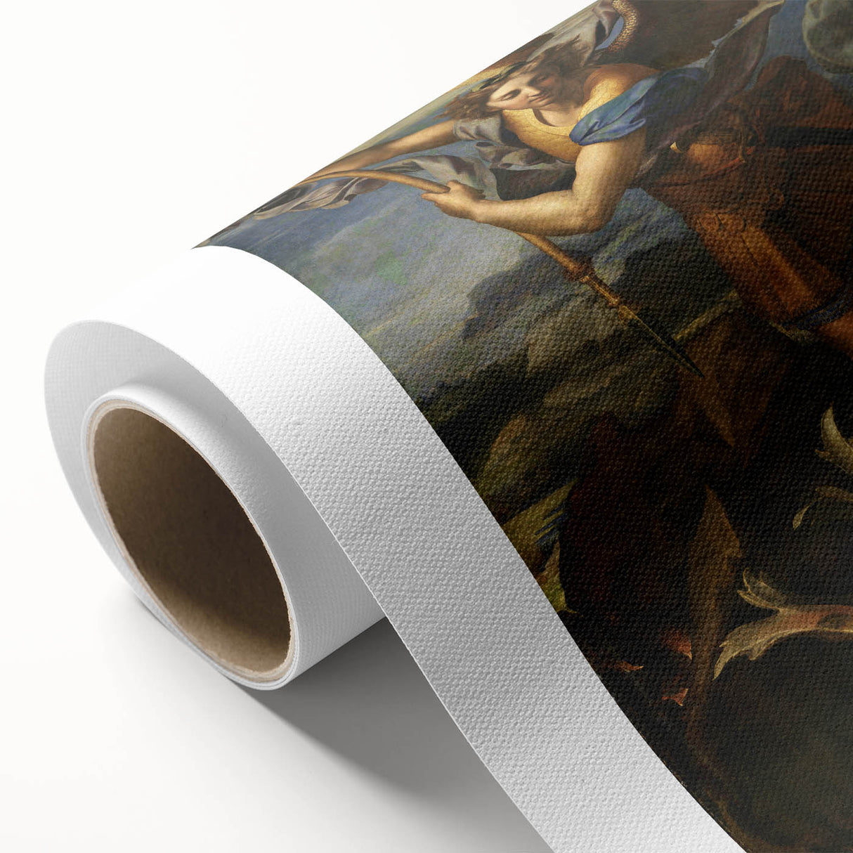 Baroque Archangel Michael Wall Art – Triumph of Divine Justice