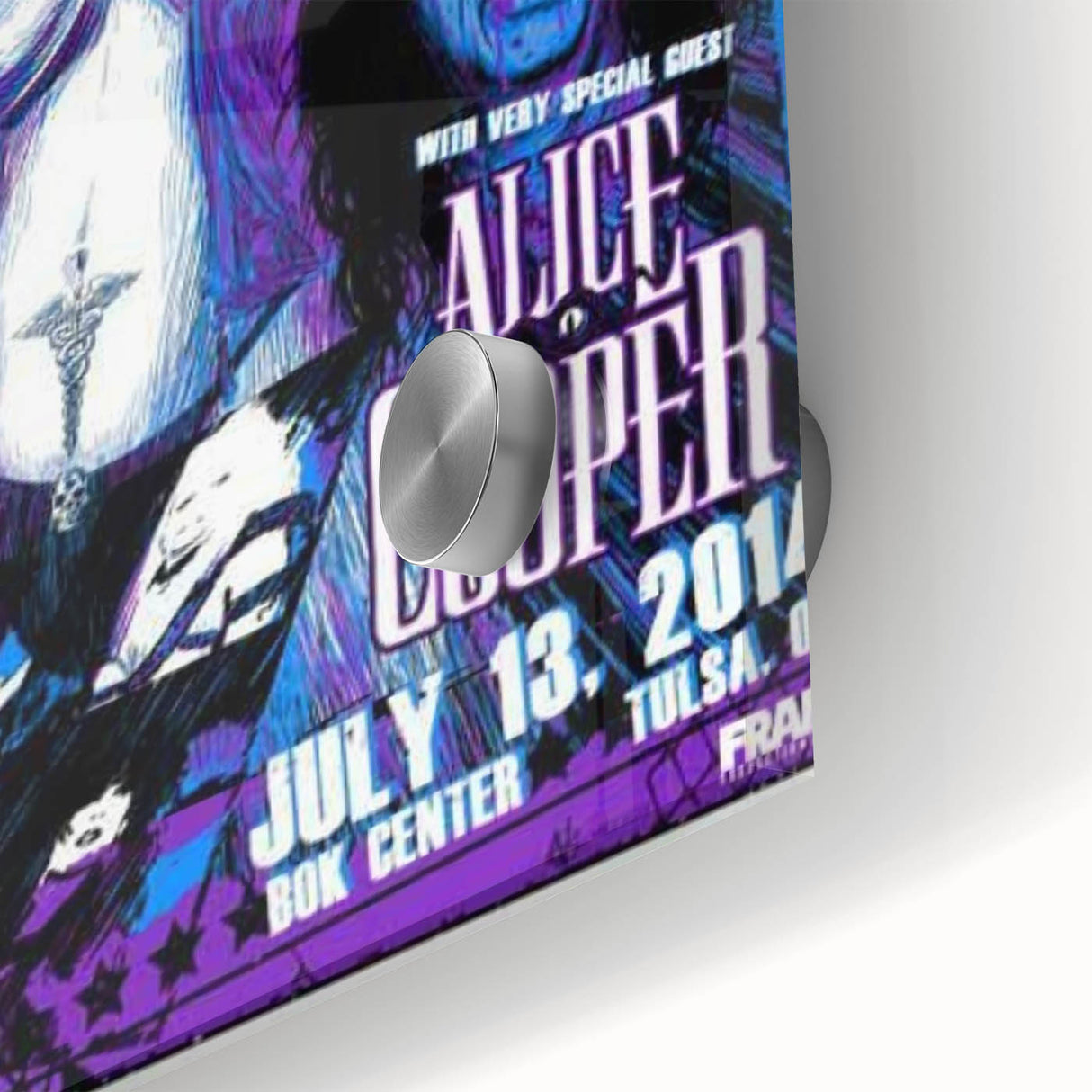 Mötley Crüe Final Tour Poster – Vintage Rock Art with Alice Cooper