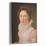 Romantic Art Prints: Suzanne Juel Portrait - Classic Romanticism Canvas
