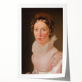 Romantic Art Prints: Suzanne Juel Portrait - Classic Romanticism Canvas