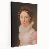 Romantic Art Prints: Suzanne Juel Portrait - Classic Romanticism Canvas