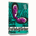 Expressionist Art Poster – Vibrant Abstract Bern Kunsthalle Wall Art