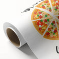 Art deco poster featuring colorful geometric shapes on rolled canvas, ideal for nursery wall art or dining room decor.