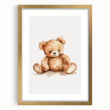 Adorable Teddy Bear Nursery Wall Art – Baby Room Decor Prints