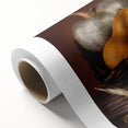 Harvest Season Kitchen Art – Rustic Pumpkin & Corn Wall Print