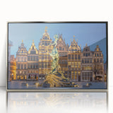 Large art print of a European scenery in Belgium.