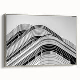 Landscape art painting of London featuring colorful art on black background, framed canvas, ideal for office decor.