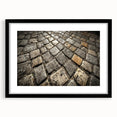 Extra large framed print of abstract Rome scenery in vibrant, colorful hues, ideal for living room decor.