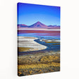 Large canvas print of a Bolivian landscape in muted earth tones, suitable for kitchen wall art.