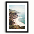Extra large abstract art print featuring a textured, colorful design in vibrant hues on a black framed canvas.