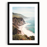 Extra large abstract art print featuring a textured, colorful design in vibrant hues on a black framed canvas.