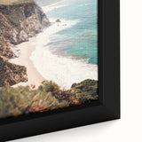 Extra large black wall art featuring a colorful, textured abstract design on a framed canvas, ideal for living room decor.