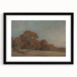 Romanticism Art: Autumn Landscape - Classic Painting by John Constable