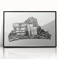 Expressionist Art - Stack of Books and Stationery by Leo Gestel