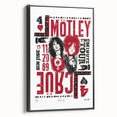 Mötley Crüe Two Minute Tour Poster – Vintage 1989 Concert Art