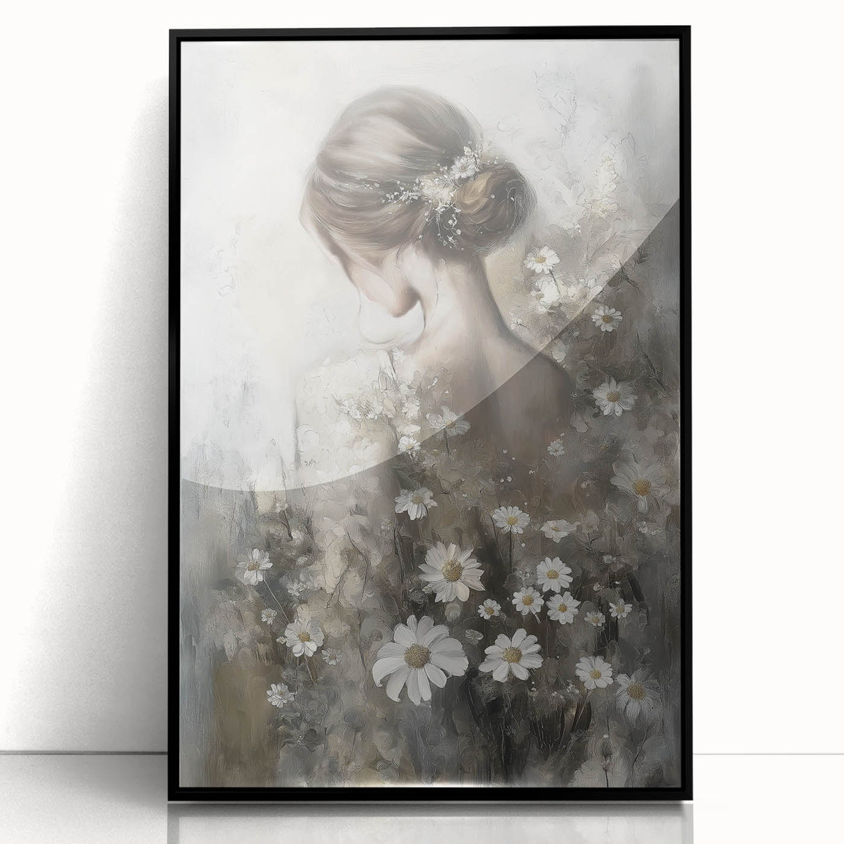 Romantic Figurative Wall Art – Elegant Framed & Canvas Print