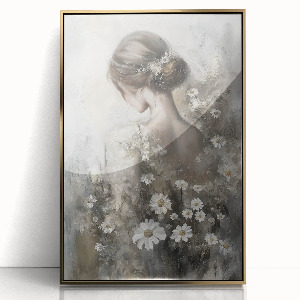 Romantic Figurative Wall Art – Elegant Framed & Canvas Print