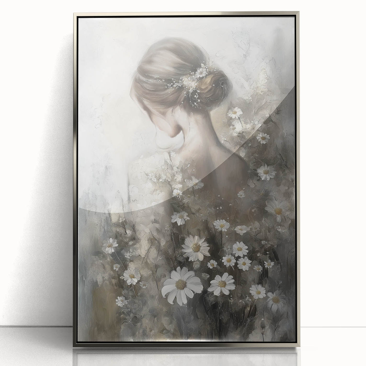 Romantic Figurative Wall Art – Elegant Framed & Canvas Print