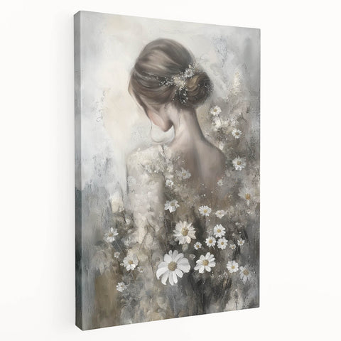 Romantic Figurative Wall Art – Elegant Framed & Canvas Print