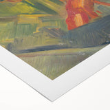 Expressionist Art - Standing Hunter with a Dog by Arnold Peter Weisz-Kubínčan