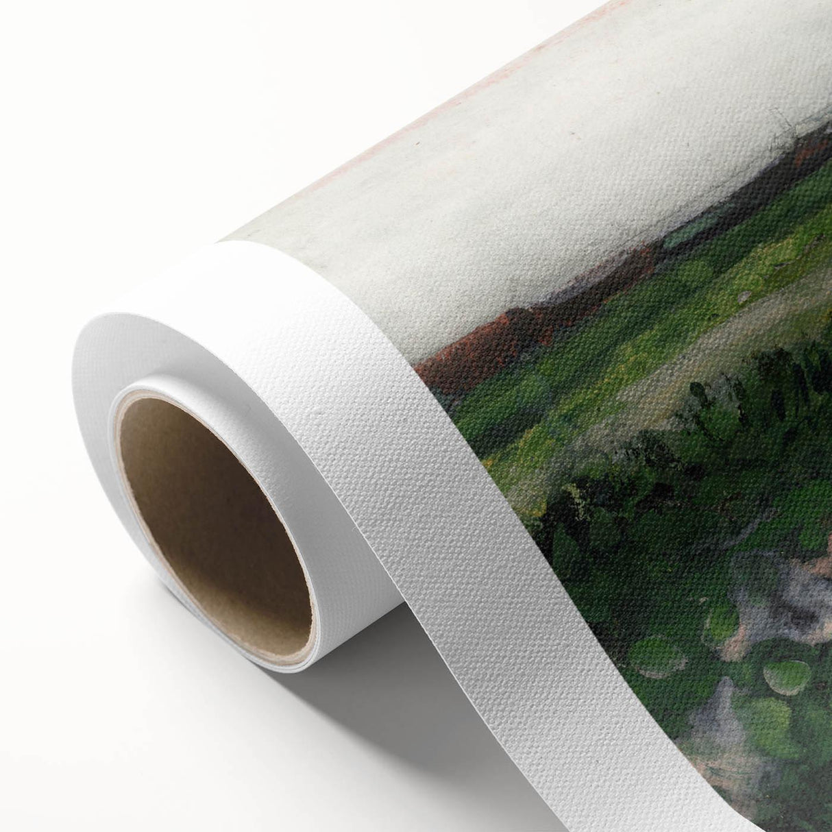Impressionist Landscape Wall Art - Vincent van Gogh's Green Fields Print