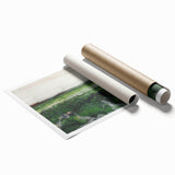 Impressionist Landscape Wall Art - Vincent van Gogh's Green Fields Print