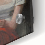 Romanticism Art - Portrait of Mary Freer on Historical Canvas